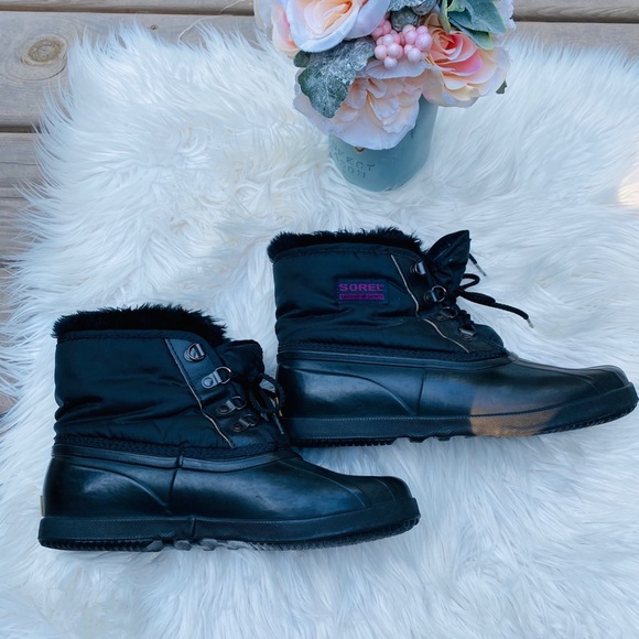 sorel ankle winter boots